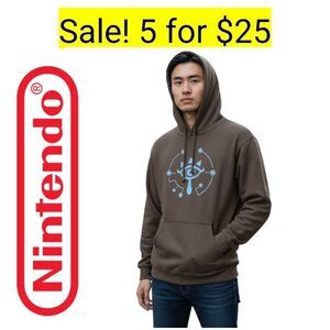 Nintendo Legend of Zelda Faded Black Hoodie on Sale 5 for $25 Mix & Match